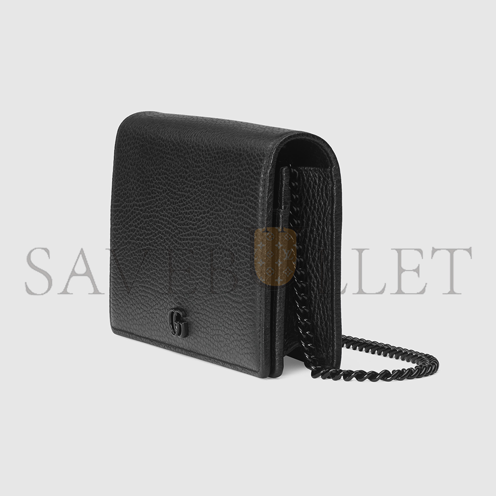 G*u*i gg marmont chain wallet 497985 (20*12.5*4cm)